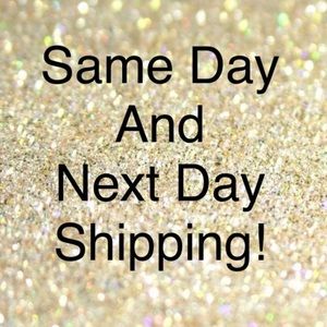 Same Day or Next Day shipping!! Let’s make a deal!